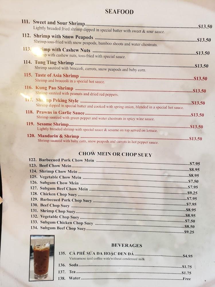 Taste of Asia Menu image 3